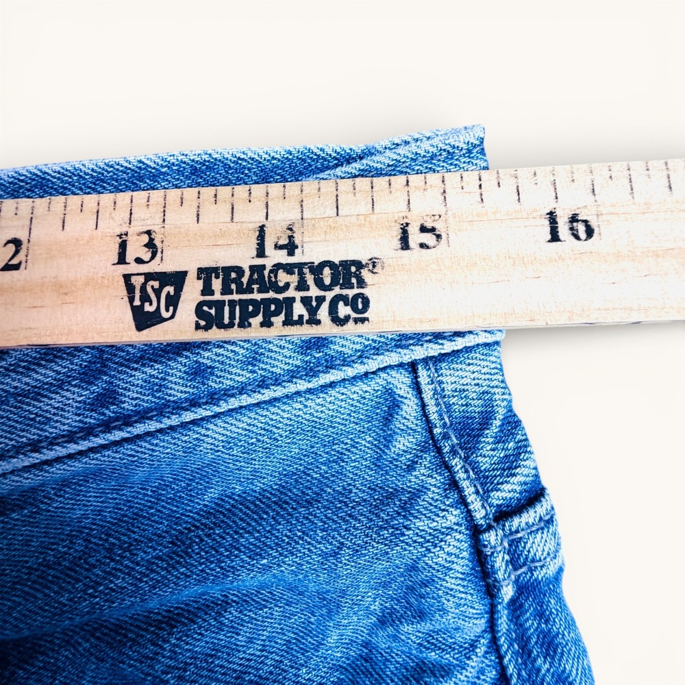 Uniglo Baggy High Waisted Womens Jeans Sz 10 Blue Medium Wash %100 Cotton Denim - Picture 5 of 13